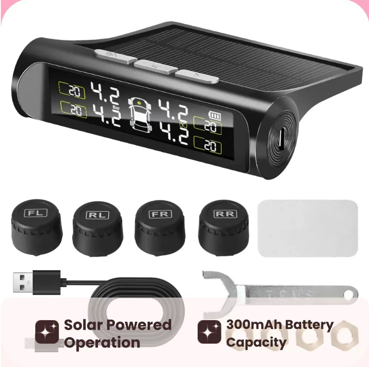 SolarTire TPMS Monitor