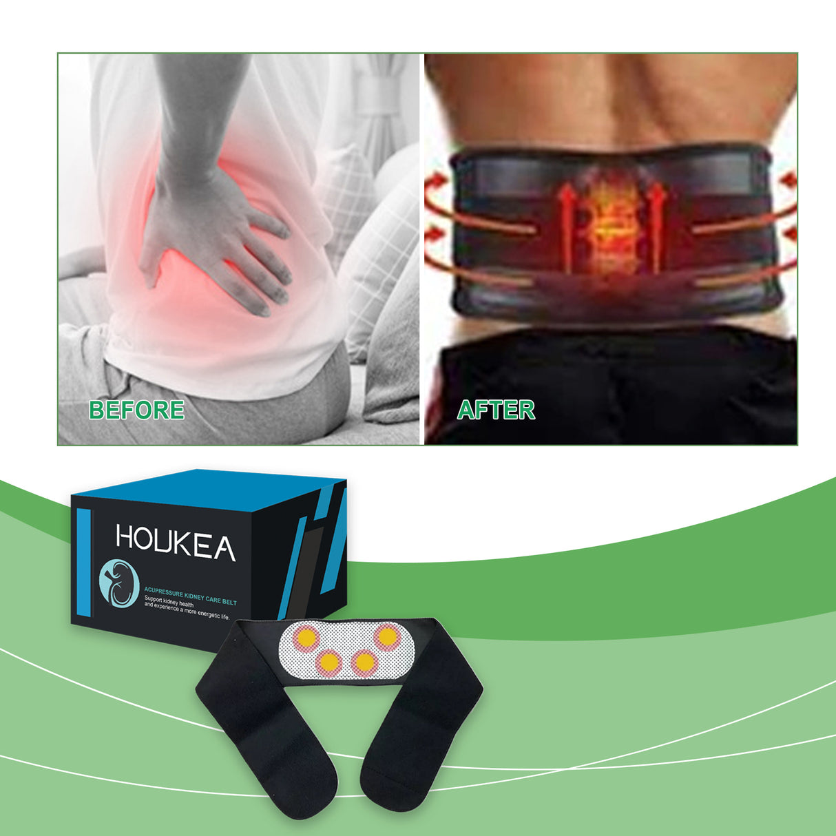 Body Care Magnetic Therapy, Body Care Magnetic Belt Warm Comfortable Breathable Waist Elastic Belt - V.I.P Digital Presence