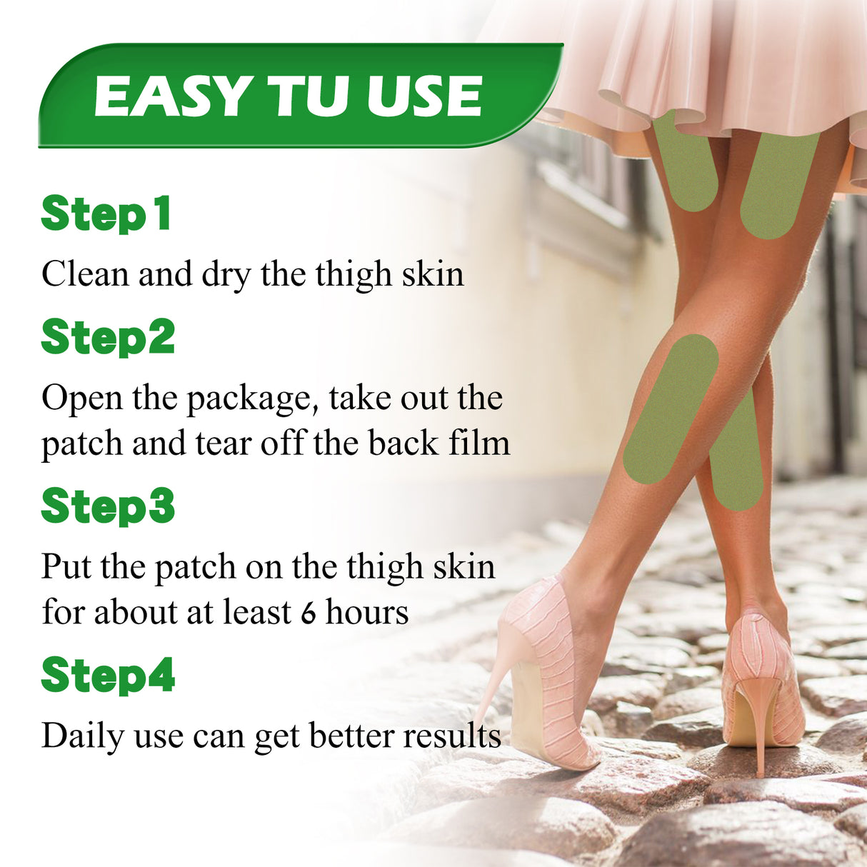 Moxa Leg Lift Paste, Tight Leg Fat, Anti-Orange Peel Shape Lazy People To Create Beautiful Slim Legs - V.I.P Digital Presence