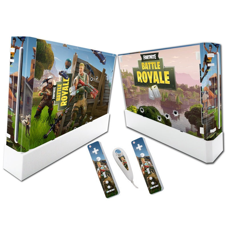 Suitable for WII stickers wii console cartoon protective film Spider-Man Fortress Night multiple styles without leaving glue - V.I.P Digital Presence