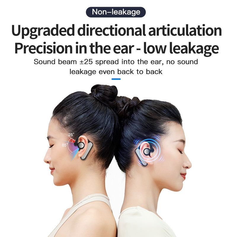 Z8 Bluetooth earphones wireless single ear business hot selling Bluetooth 5.4 long endurance single-sided hanging ear earphones - V.I.P Digital Presence