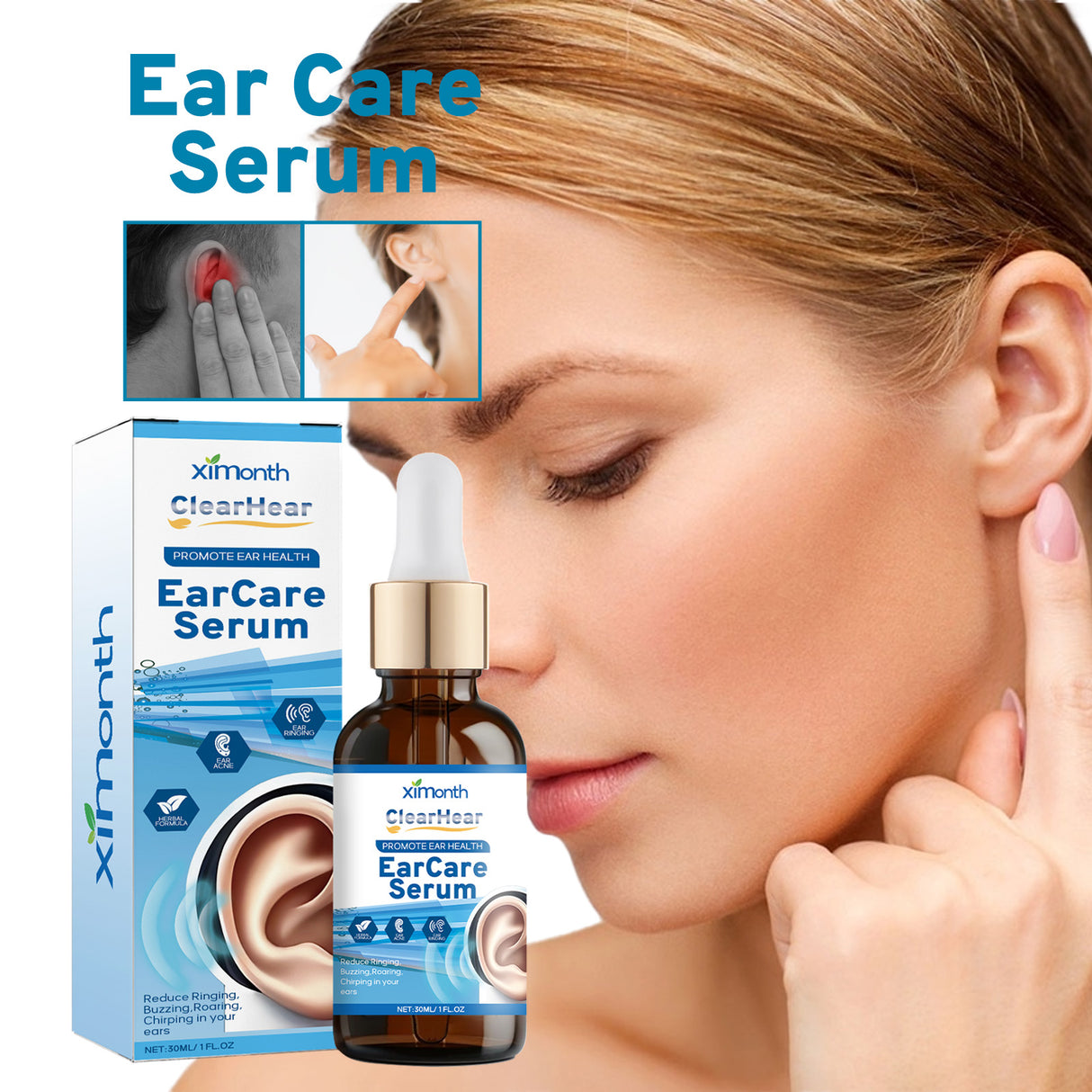 Tinnitus Care Solution For Relief Of Tinnitus, Back And Ear Discomfort Body Care Cleansing Ear Care Solution - V.I.P Digital Presence