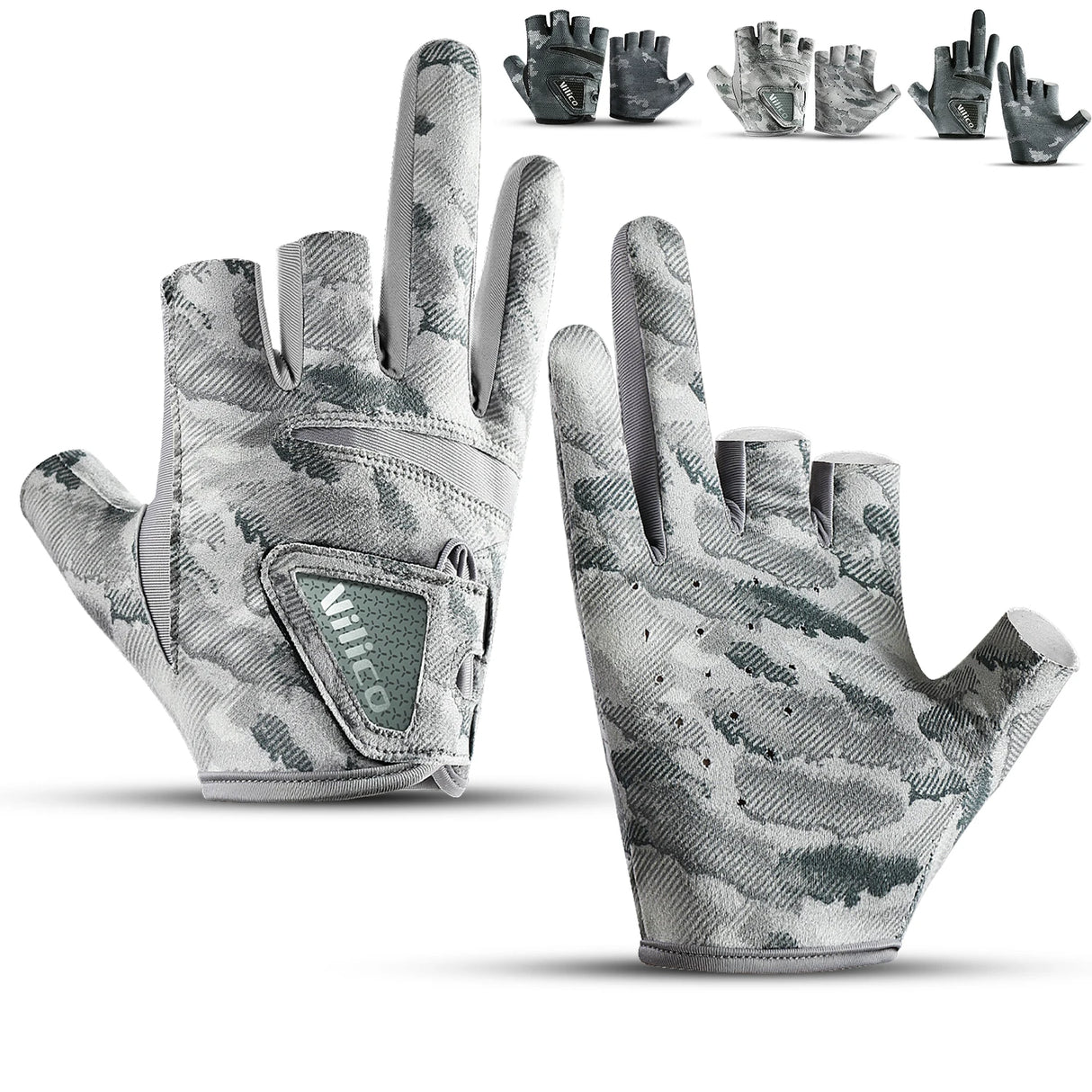 Outdoor fishing equipment - thin comfortable breathable leak proof 3-finger lure fishing gloves - V.I.P Digital Presence