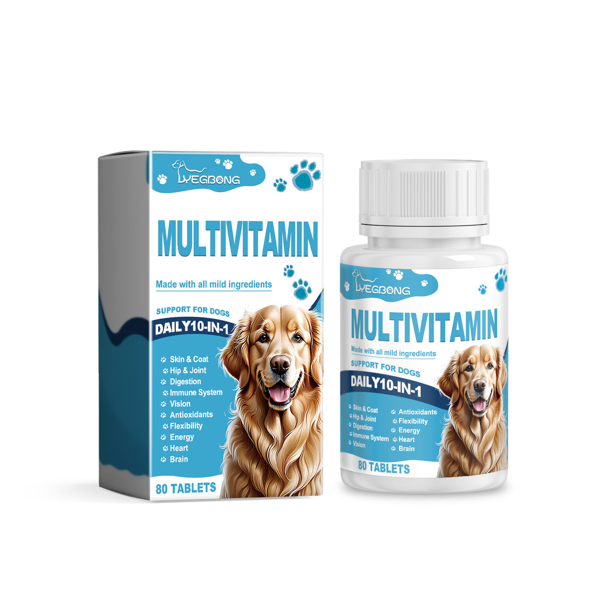 Multivitamin Tablets For Dogs, Cats, Dogs And Pets Absorb Nutritional Health Supplements - V.I.P Digital Presence