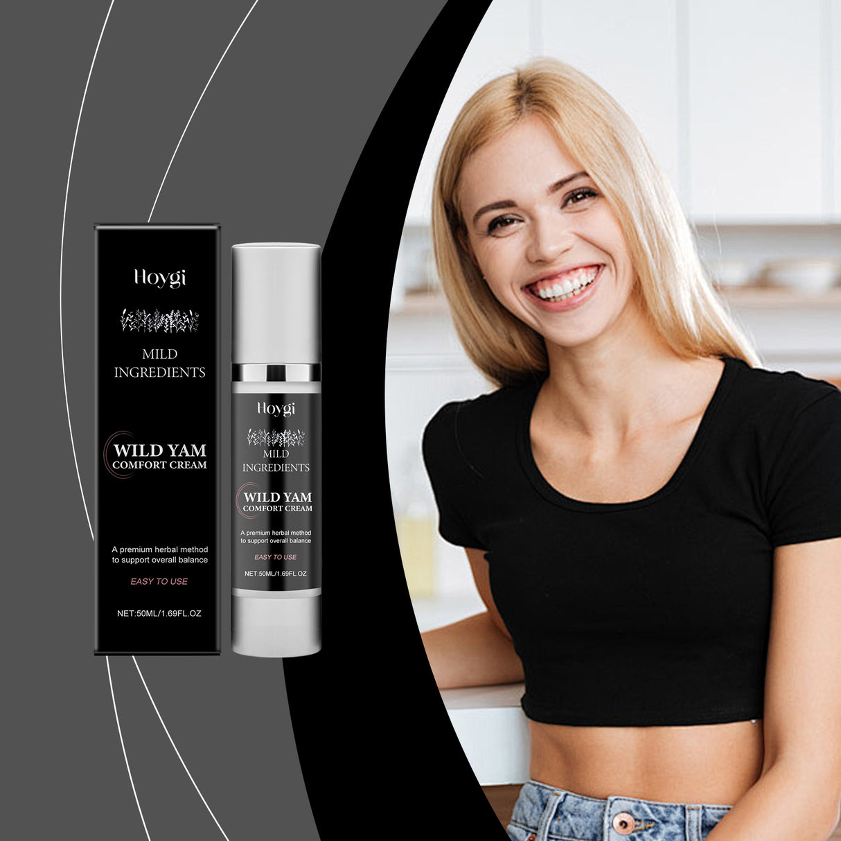 Wild Yam Body Care Cream Gently Moisturizes Women's Skin And Nourishes Body Care Cream - V.I.P Digital Presence