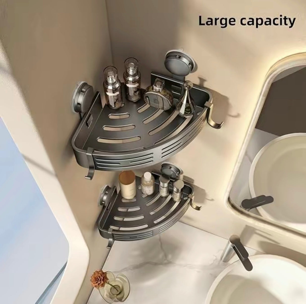 FlexMount Shower Organizer