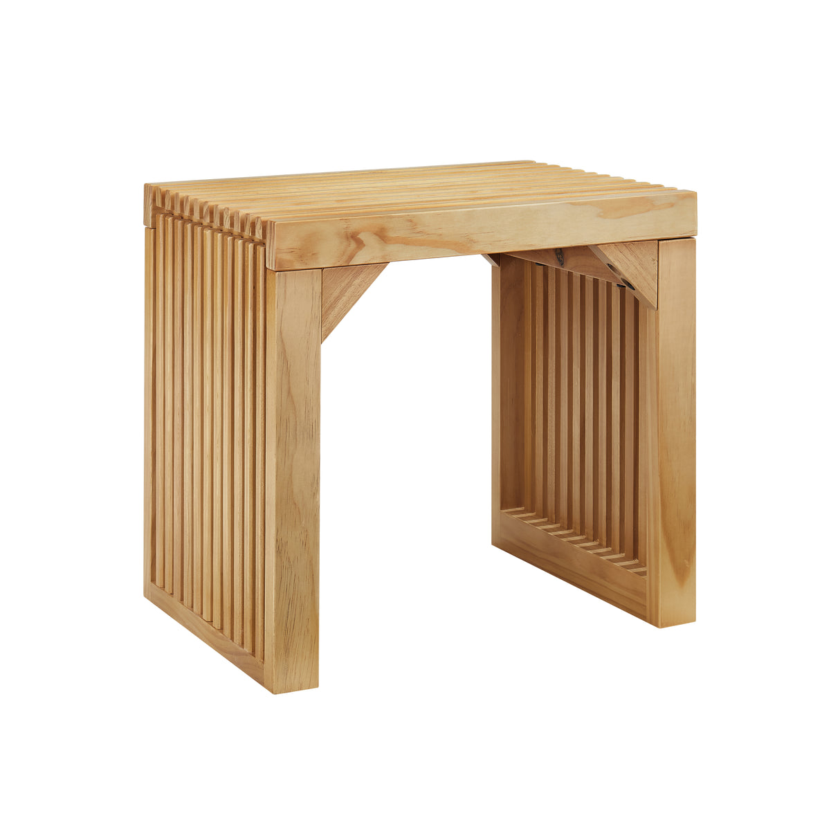 Pine Dining Bench and Table, Indoor Wood Bench for Entryway,Living Room,Kitchen and Bench Set (Nature, Bench & Table) Small - V.I.P Digital Presence