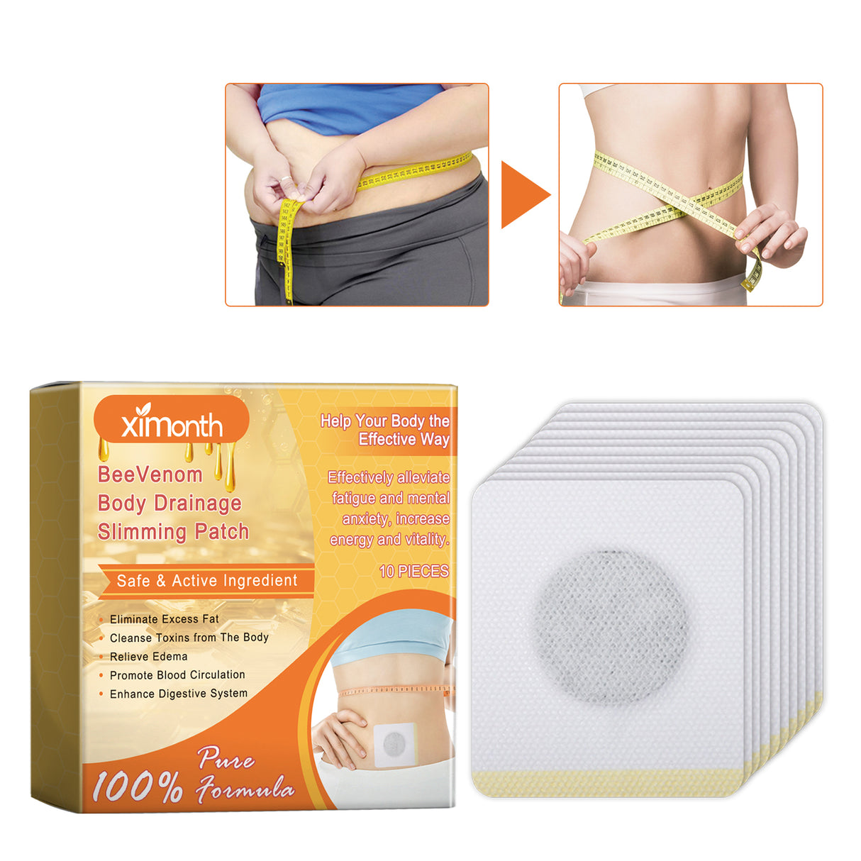 Body Shape Patch, Compact And Light Body Shape Slimming Belly Belly Patch - V.I.P Digital Presence