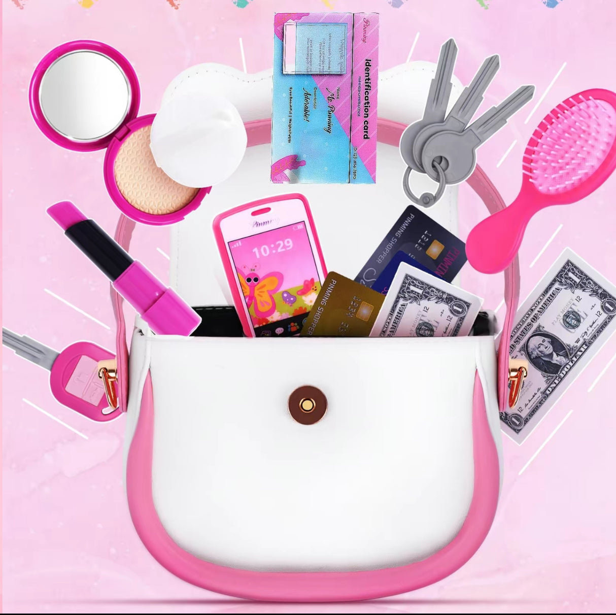 GlamGo Pretend Purse Set
