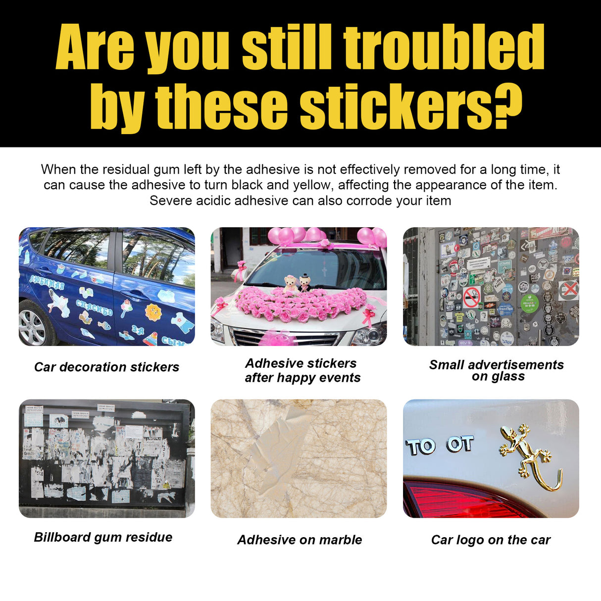 Car Sticker Remover, Multi-Functional Adhesive Remover For Car Door And Window Glass - V.I.P Digital Presence