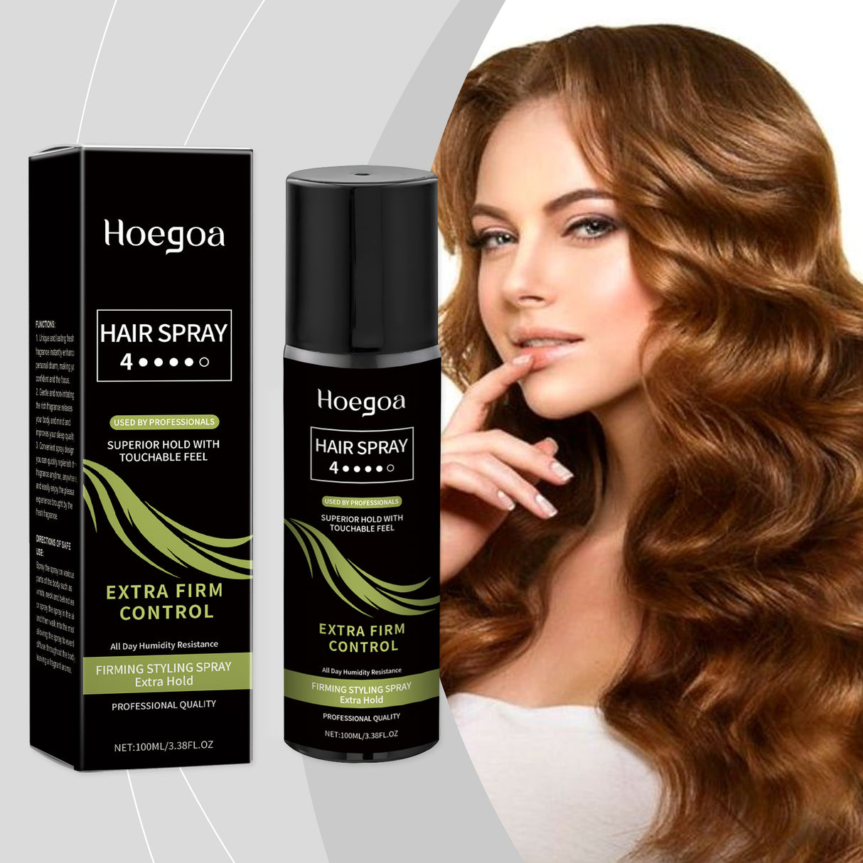 Hair Styling Spray, Light Styling Nourishes Hair, Creates Curls, Braids And Fluffy Hairspray - V.I.P Digital Presence