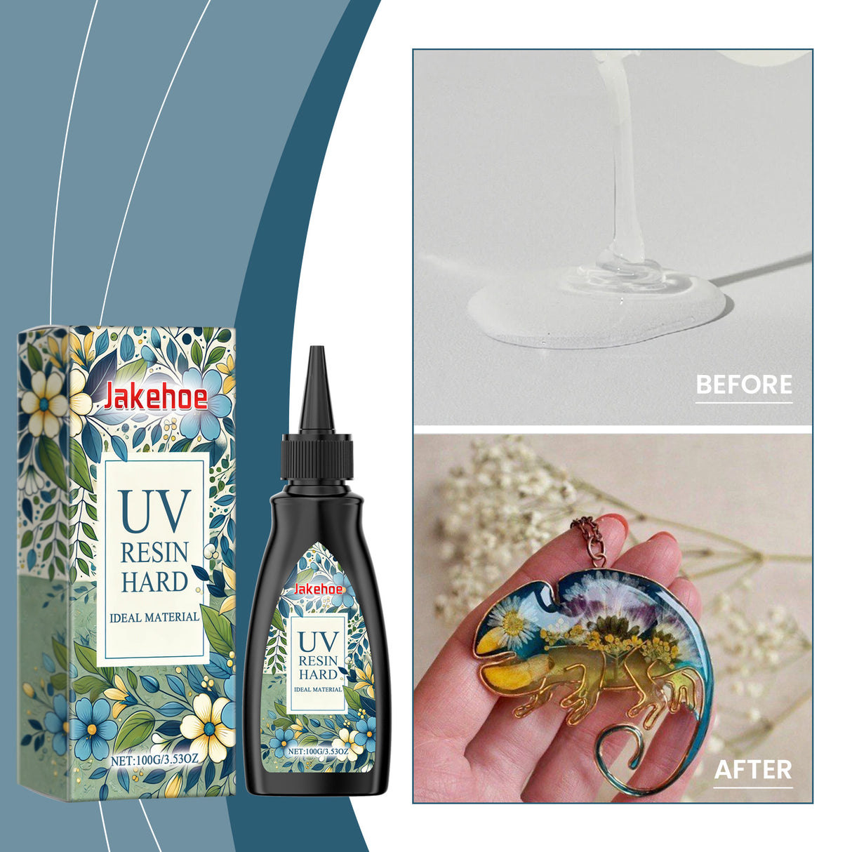 Resin Glue, High Transparent Resin Drop Glue Diy Hand-Made Shadowless Glue Quick Dry Drop Glue - V.I.P Digital Presence