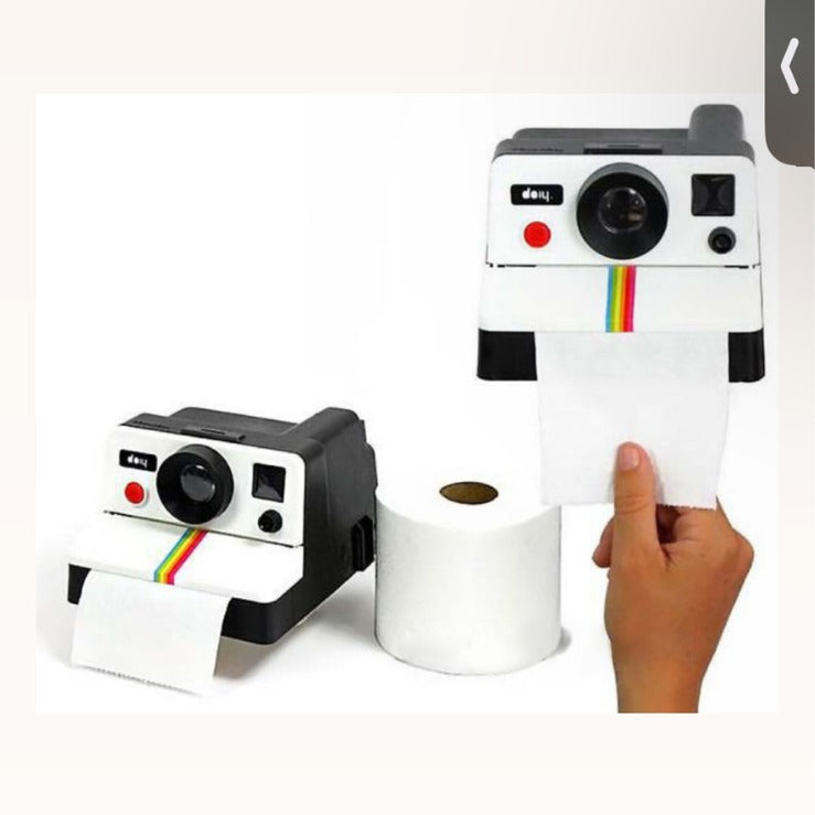 Vintage cute camera tissue holder toilet roll paper box tissue drawer household tissue box drawer - V.I.P Digital Presence