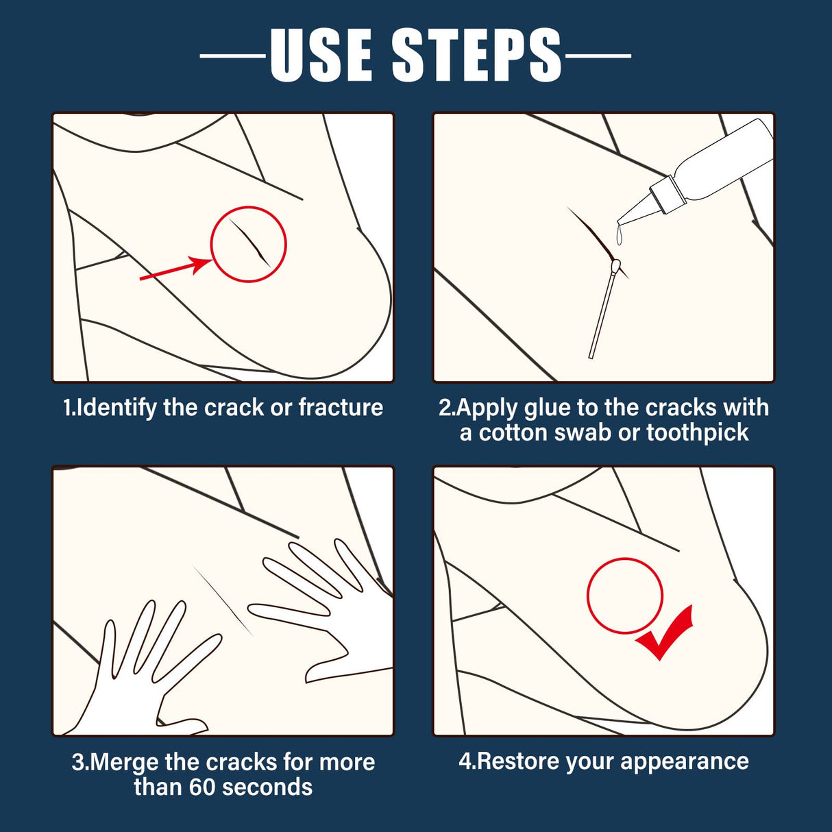 Tpe Doll Repair Glue Solid Doll Crack Traceless Repair Glue Transparent Waterproof Glue - V.I.P Digital Presence