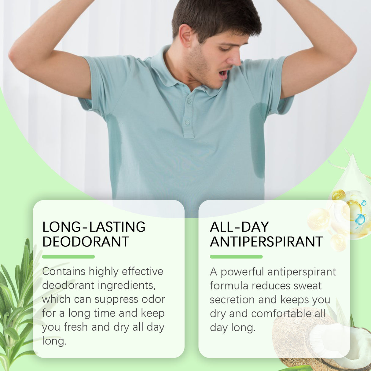 Underarm Treatment Spray, Lasting Fragrance Improve Body Odor Underarm Odor Clean And Moisturizing Body Care