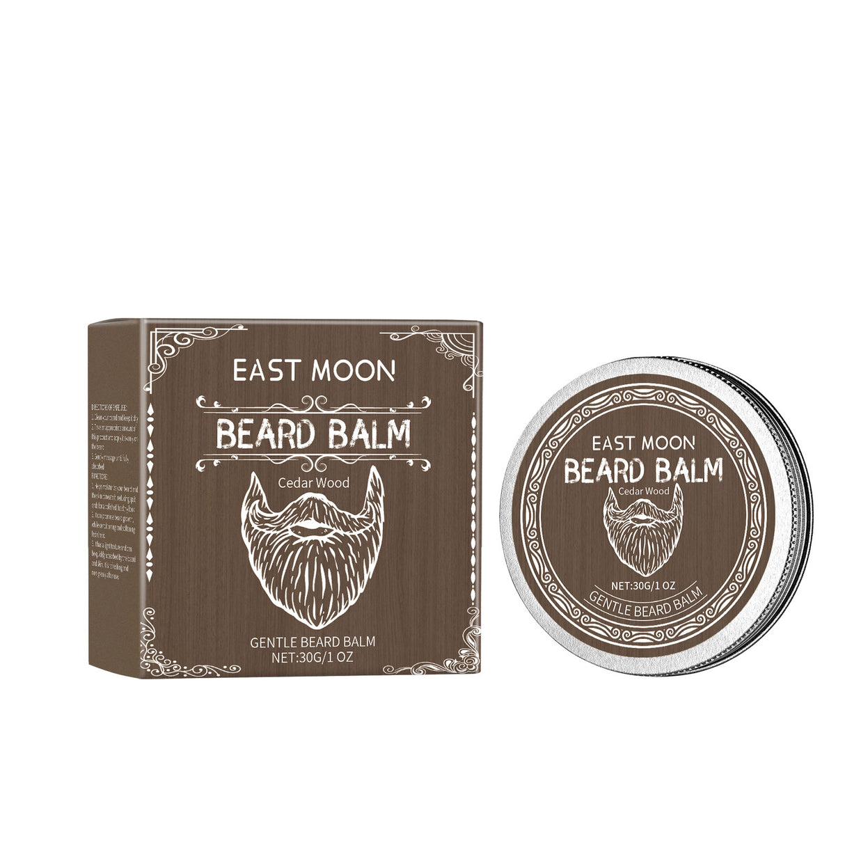 Cedar Wood Beard Care Wax Men's Beard Cedar Wood Care Cream Nourishes And Strengthens Beard - V.I.P Digital Presence