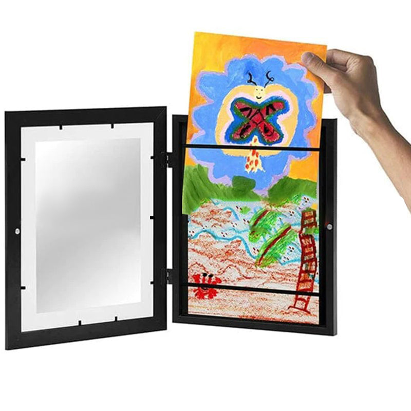 Children Art Frames Magnetic Front Open Changeable Kids Frametory for Photo Drawing Paintings Pictures Display - V.I.P Digital Presence