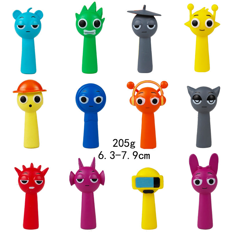 Rhythm Box Hand Office Boy Depler Simon Jevin Music Game Peripheral Model Ornament - V.I.P Digital Presence