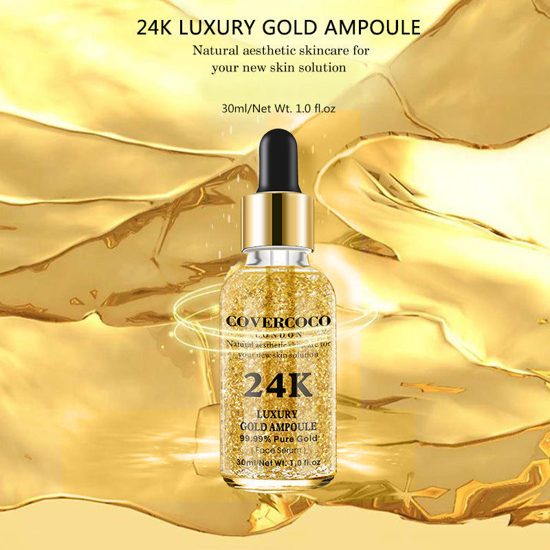 24K Serum Facial Complexion Brightening Moisturizing Skin 30ml Essence Facial Serum - V.I.P Digital Presence