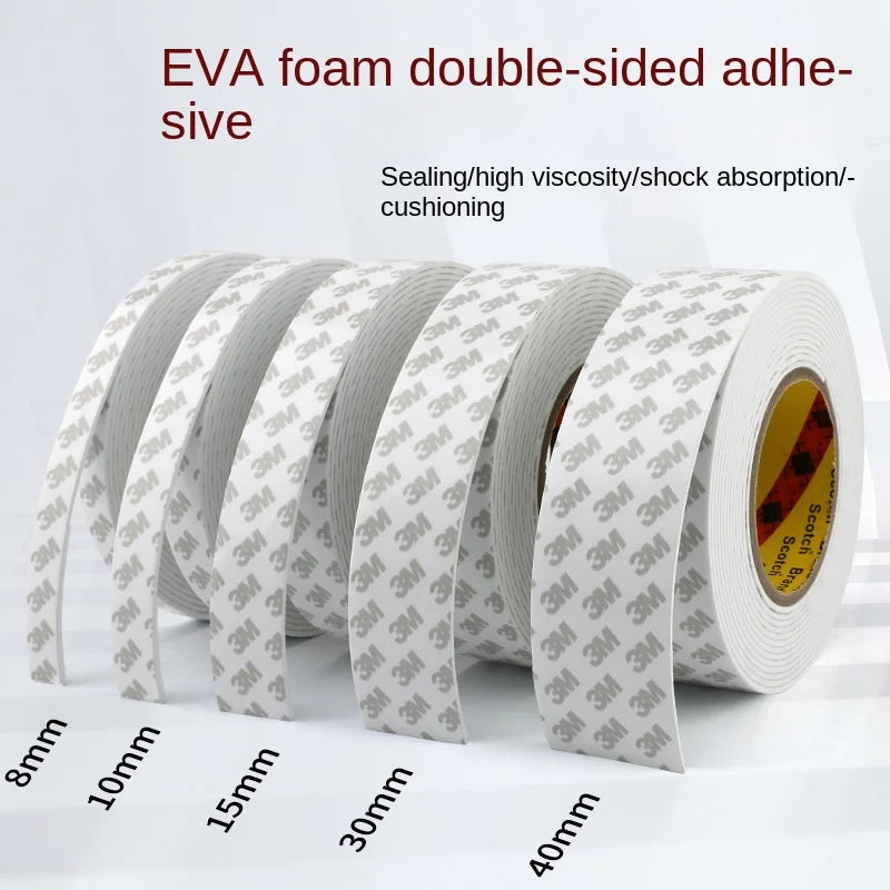 3M Super Strong Double Faced Adhesive Tape Foam Double Sided Tape Self Adhesive Pad for Mounting Fixing Pad Sticky - V.I.P Digital Presence