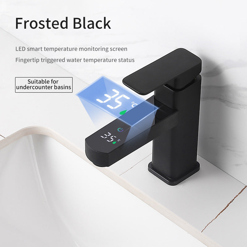 Digital Display Temperature Control Faucet Hot And Cold Water Faucet - V.I.P Digital Presence