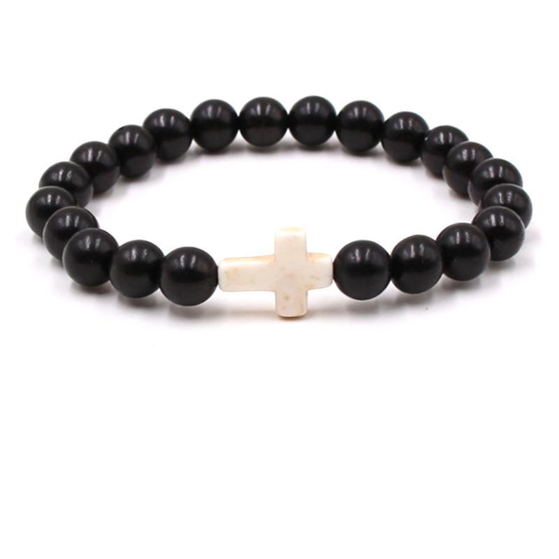 Fashion bead jewelry cross bracelet - V.I.P Digital Presence