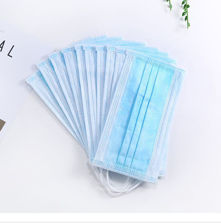 1pc Face Masks Disposable 3 Layers Dustproof Mask Facial Protective Cover Masks Set Anti-Dust Surgical Medical Salon Earloop - V.I.P Digital Presence