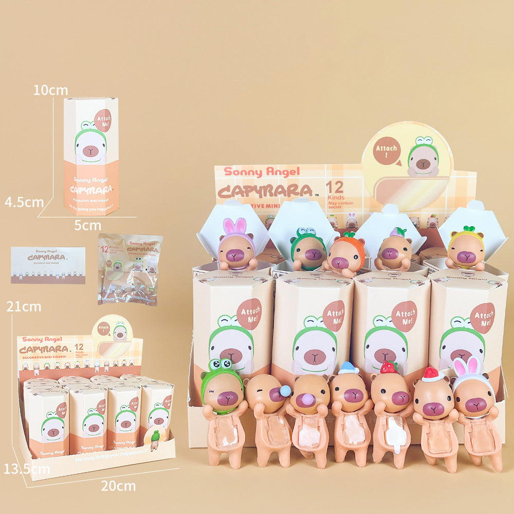 Party Angel Cheek Blind Box Car Ornament Mobile phone Decoration Handmade Anime Doll Finished End Box - V.I.P Digital Presence