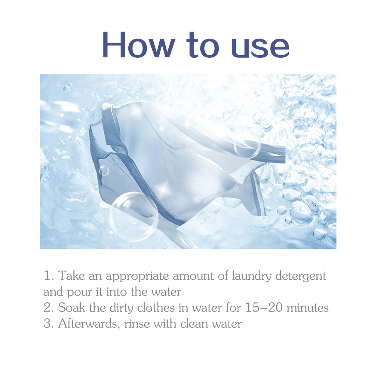 Active Enzyme Laundry Detergent, Laundry Stains And Blood Stains Cleaning Laundry Multi-purpose Detergent - V.I.P Digital Presence