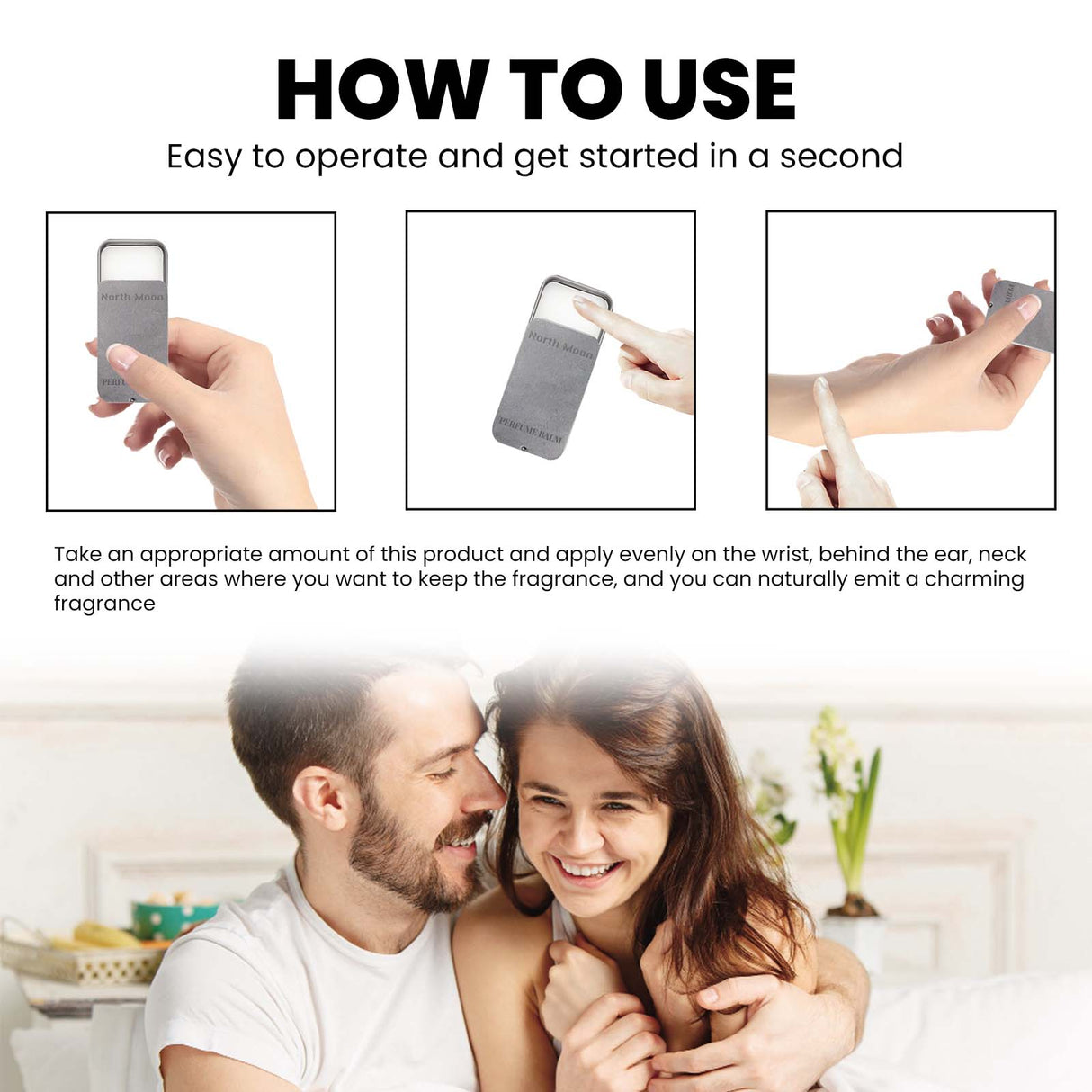 Solid Balm Fresh, Light, Long-Lasting, Refreshing And Fragrant Small Portable Balm - V.I.P Digital Presence