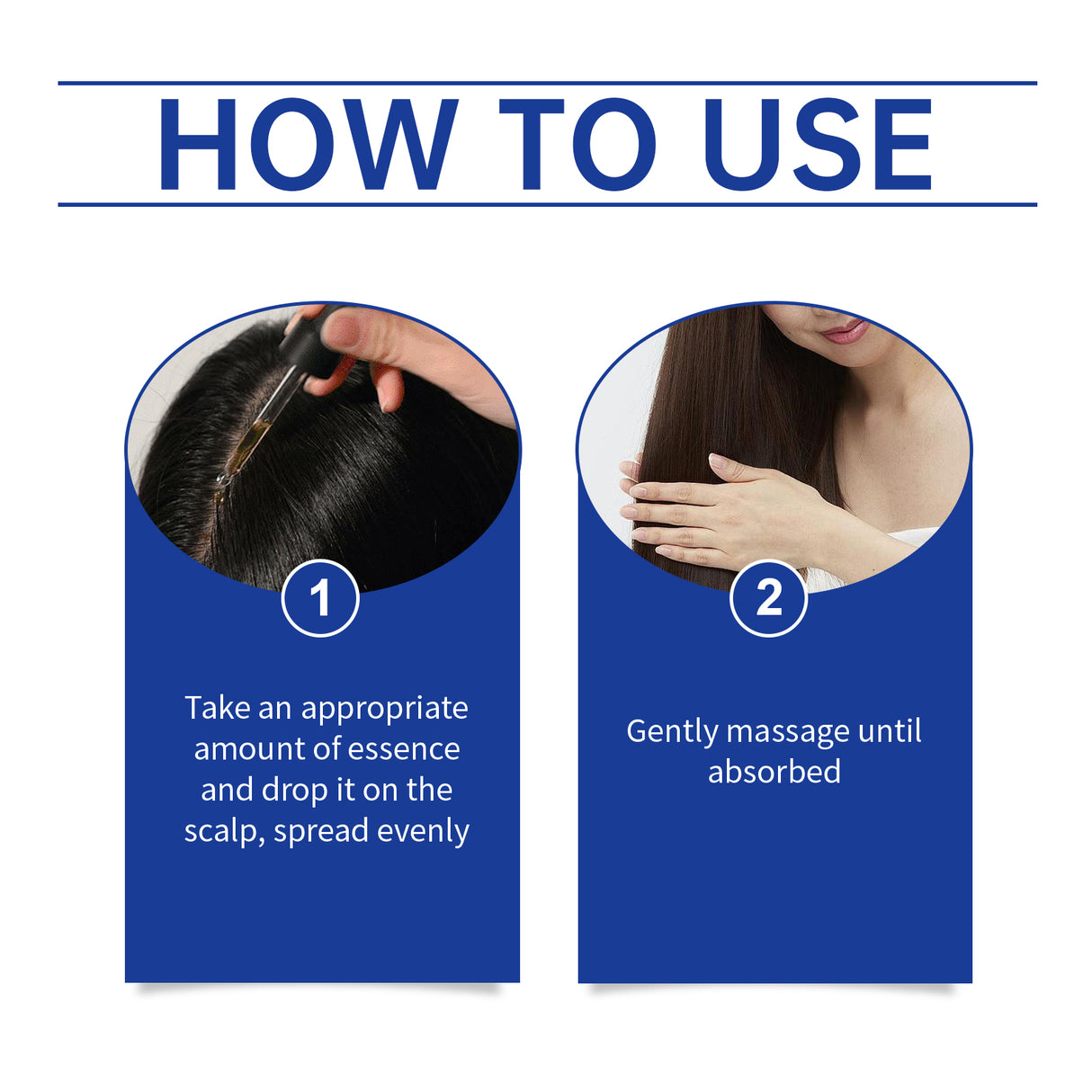 Blue Copper Peptide Hair Care Essence, Nourishes Frizzy Hair, Soft And Moisturizing Hair Care Essential Oil - V.I.P Digital Presence