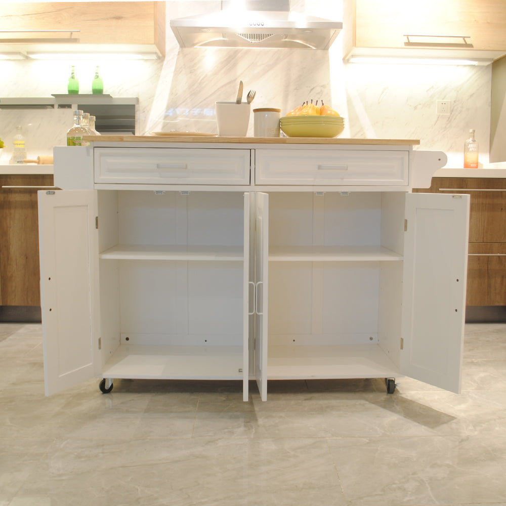 Kitchen Island & Kitchen Cart Mobile Kitchen Island - V.I.P Digital Presence