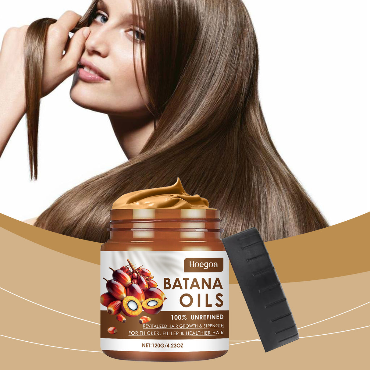 Batana Oil Hair Care Cream Hair Care Improves Hair Quality Nourishes Scalp Batana Oil Hair Mask - V.I.P Digital Presence