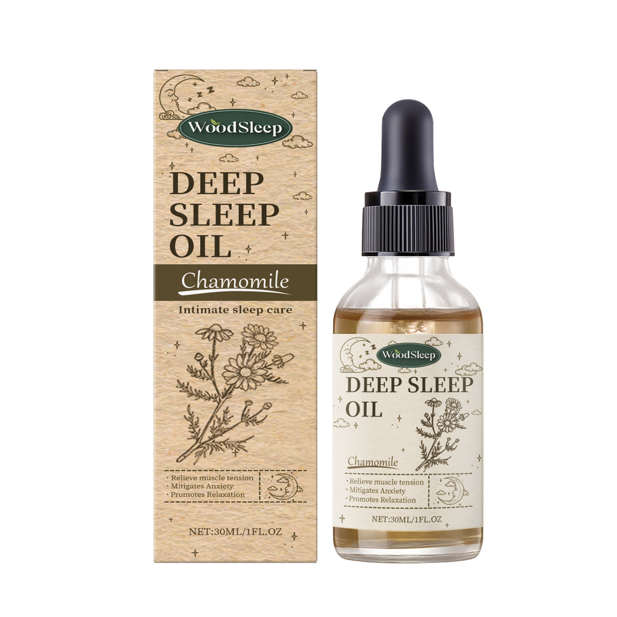 Chamomile Sleep Essential Oil Comfort Daily Portable Hydrating And Moisturizing Body Care Oil - V.I.P Digital Presence