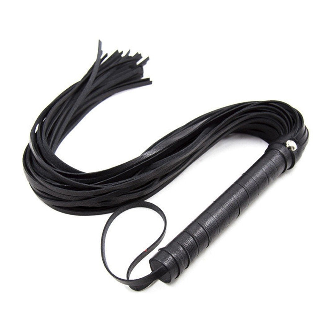 48cm Faux Leather Whip Riding Crop - V.I.P Digital Presence