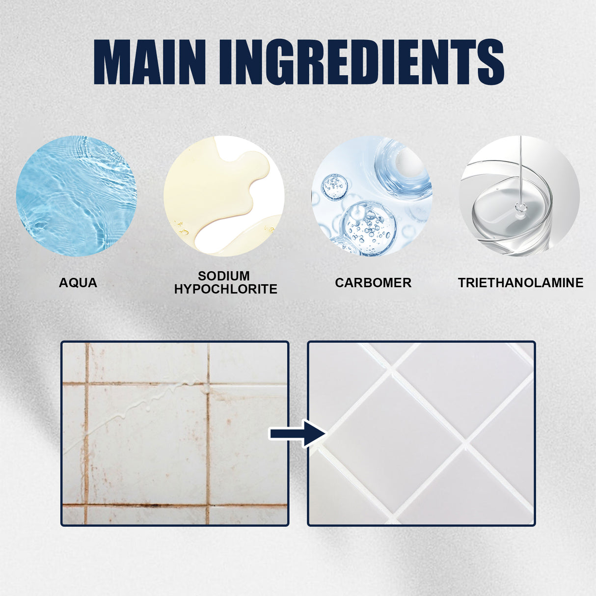 Mildew Remover Gel Multi-functional Mildew Remover Wall Tile Gap Bathroom Ceiling Cleaner - V.I.P Digital Presence