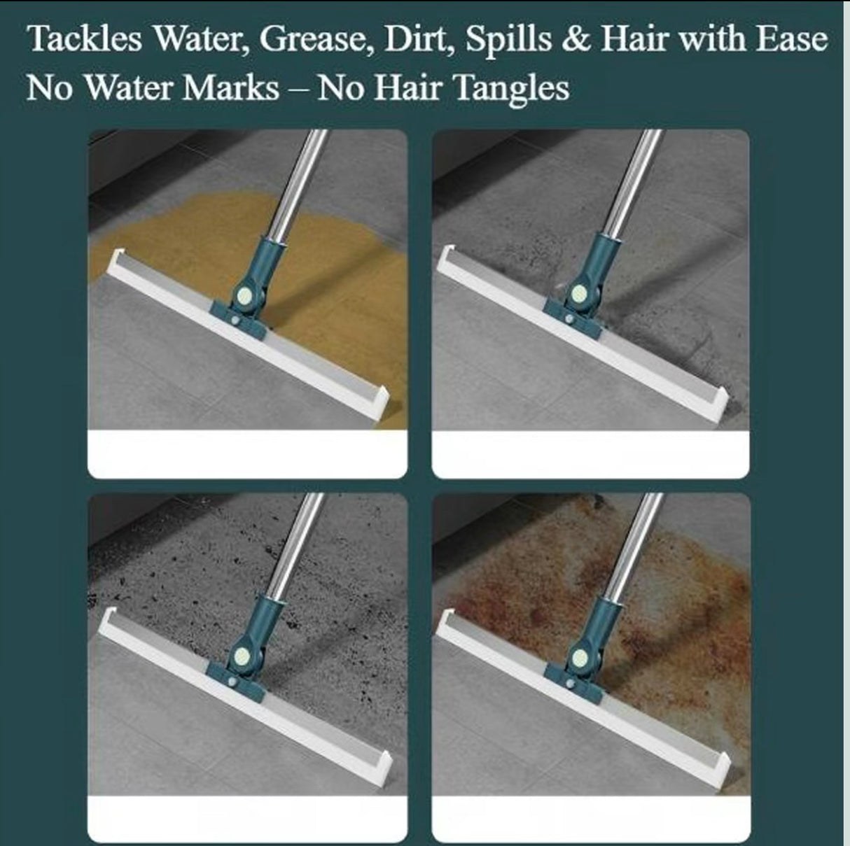 FlexiSweep Silicone Broom