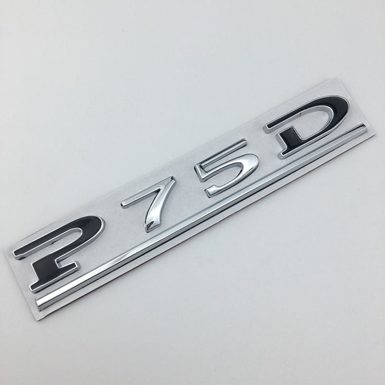 Applicable to Tesla car sticker MODEL3MODELS MODELX P75D P85D P90D P100D logo - V.I.P Digital Presence