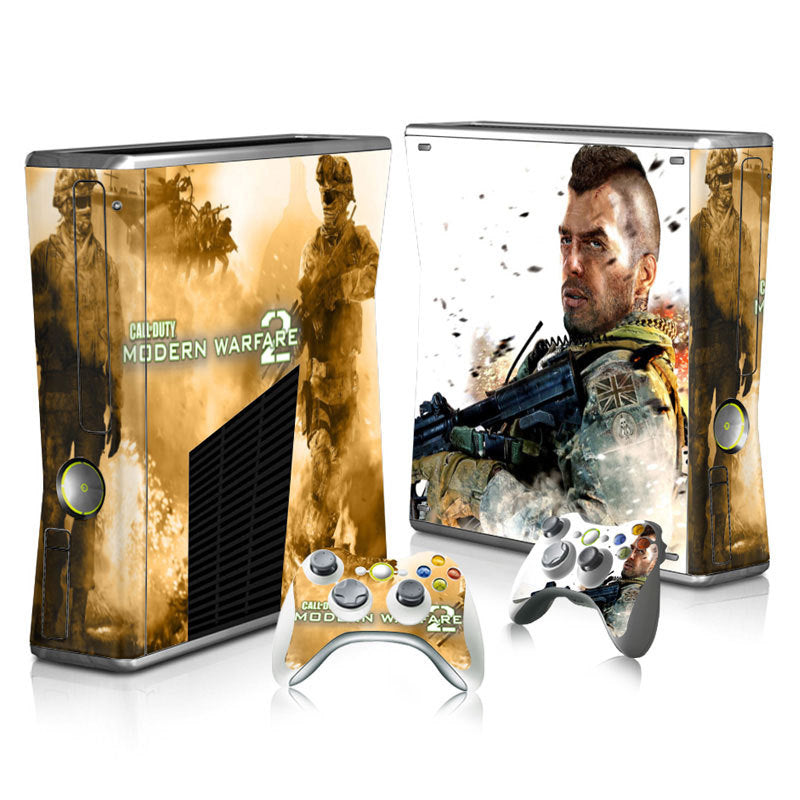 Xbox 360 Slim Full Body Color Membrane Stickers with Scratch-Resistant Protection - V.I.P Digital Presence