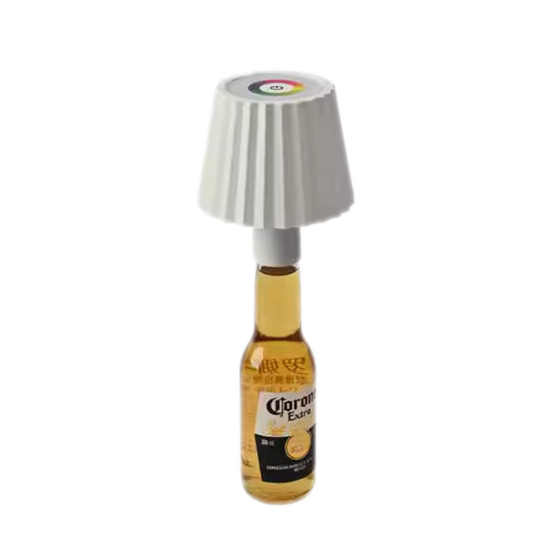 LED Creative Wine Bottle Light for Bar: Movable, Rechargeable, RGB Dimmable Decorative Bottle Lamp - V.I.P Digital Presence