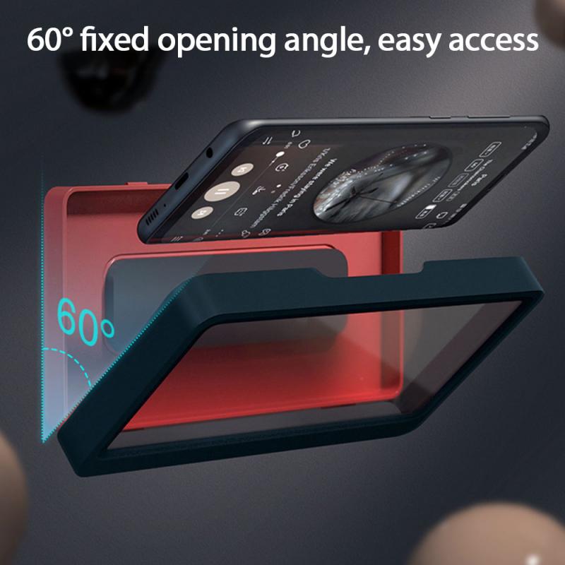 Wall Mounted Phone Box Waterproof Touch Screen Case Mobile Phone Holder Kitchen Bathroom Phone Shell Shower Sealing Storage Box - V.I.P Digital Presence