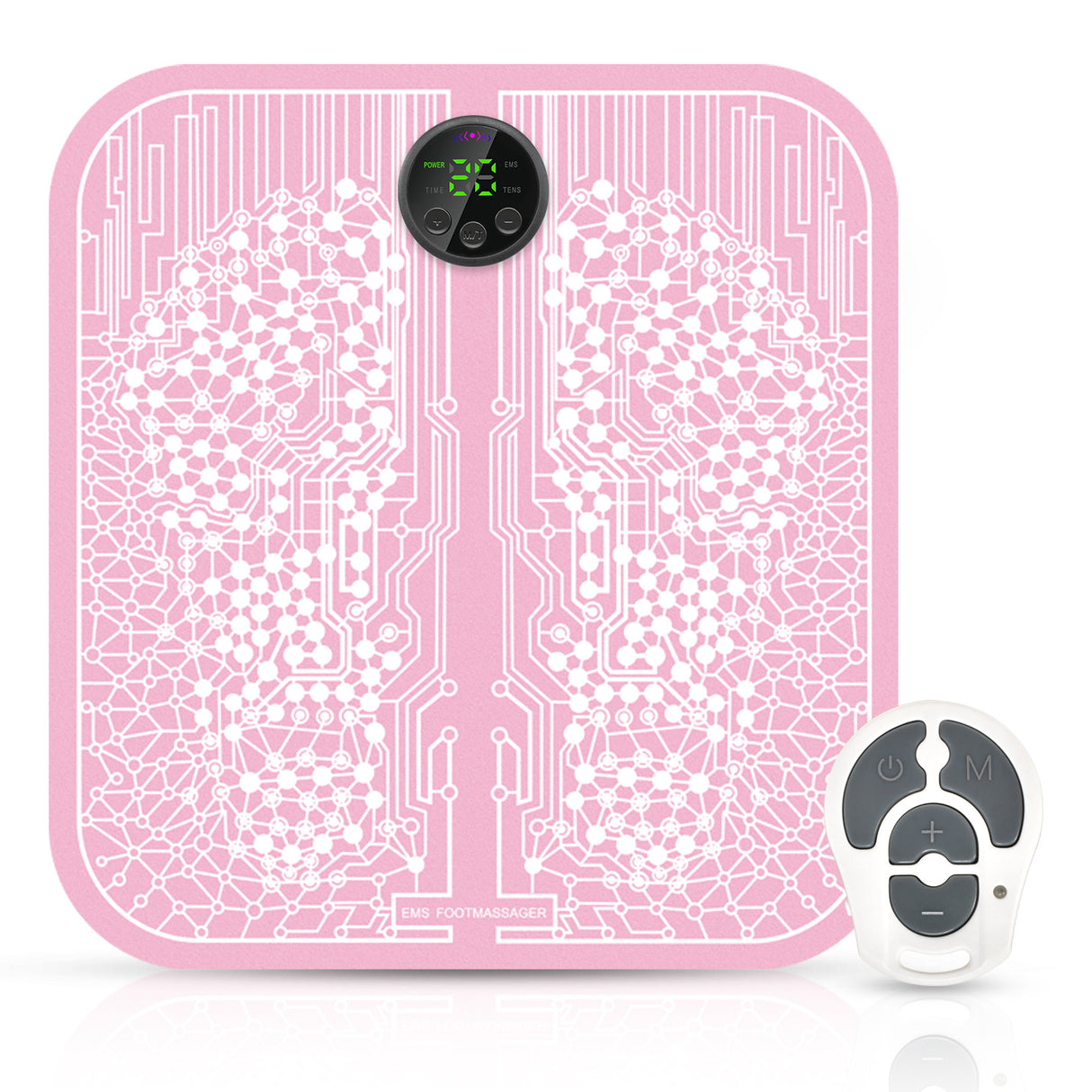 The Latest Remote Control With Patch Ems Tens Smart Shiatsu Foot Massager Muscle Stimulator Vibration Massage Pad - V.I.P Digital Presence