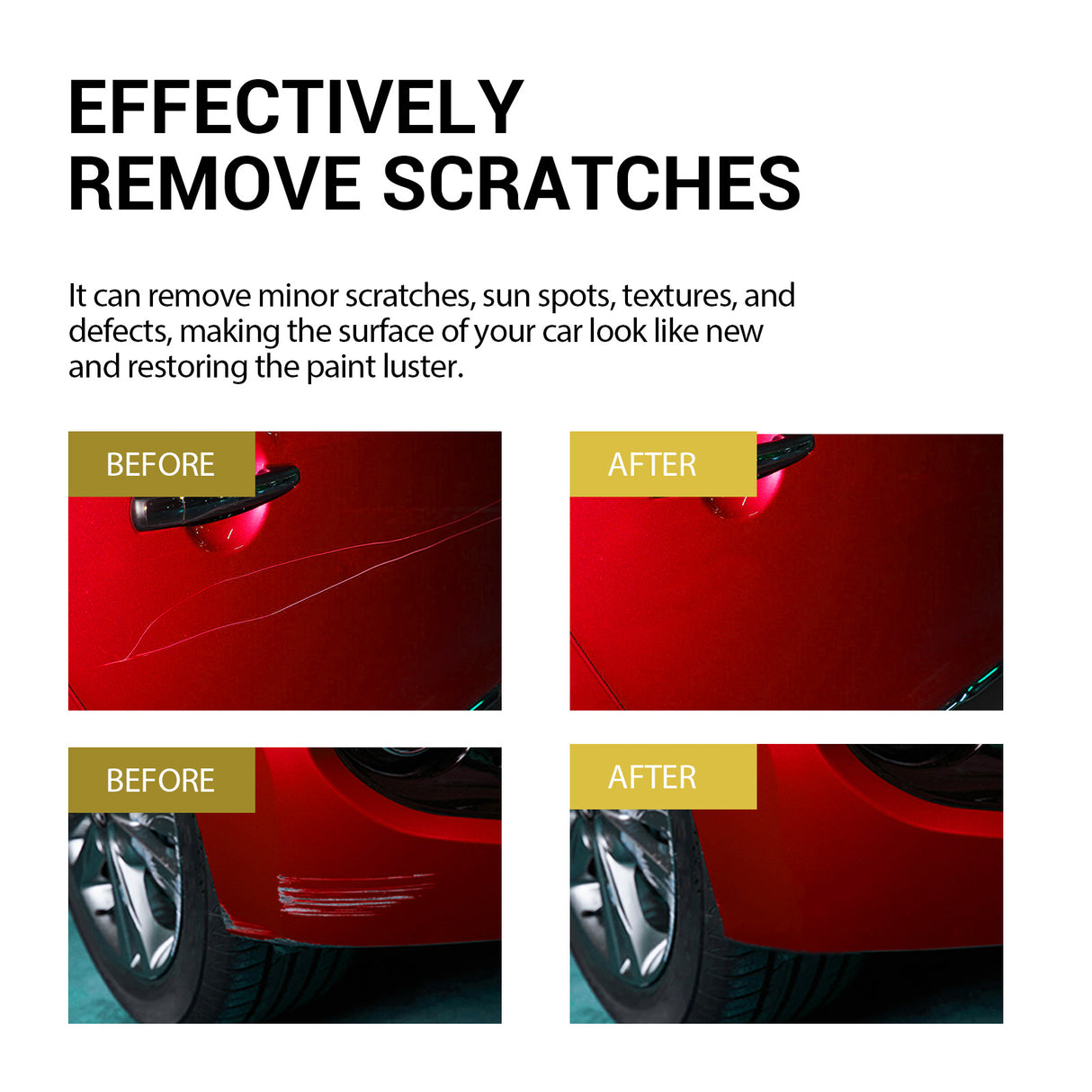 Scratch Removal Wax, Car Repair Care Paint Maintenance Refurbished Clean And Brightening Car Scratch Repair Cream - V.I.P Digital Presence