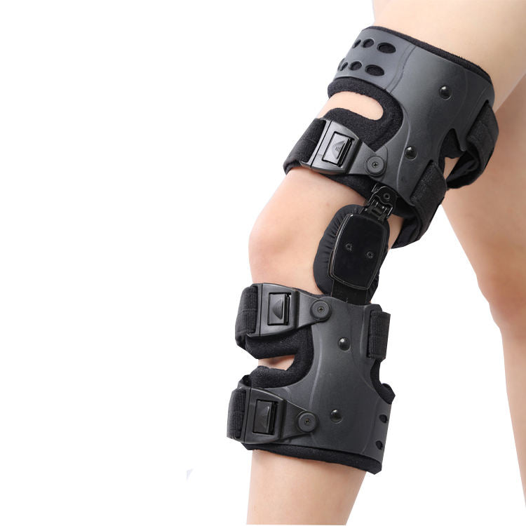 Adjustable unilateral knee joint brace knee internal and external flip corrector support brace orthotic device - V.I.P Digital Presence
