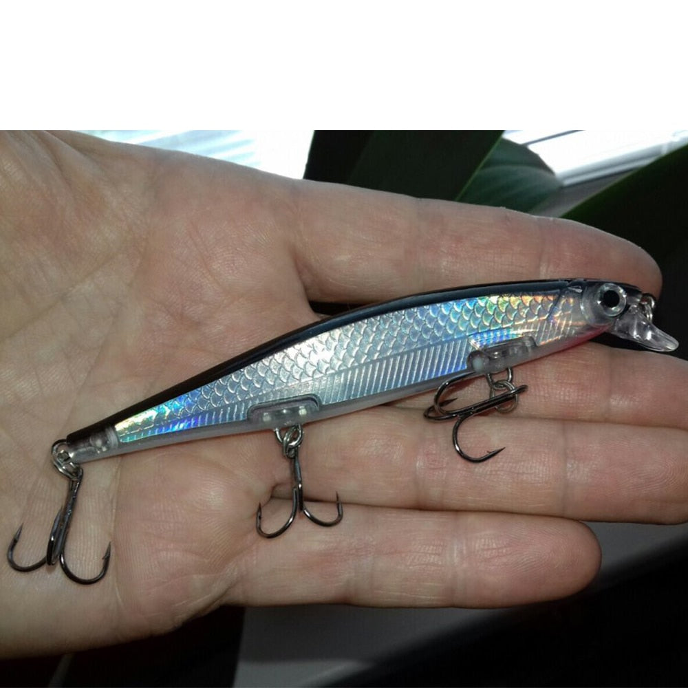 110mm 13g Swimbaits Bass Big Fish Fishing lure sinking Floating Wobblers Hard bait Crankbait Minnow Lure for pike Fishing tackle - V.I.P Digital Presence