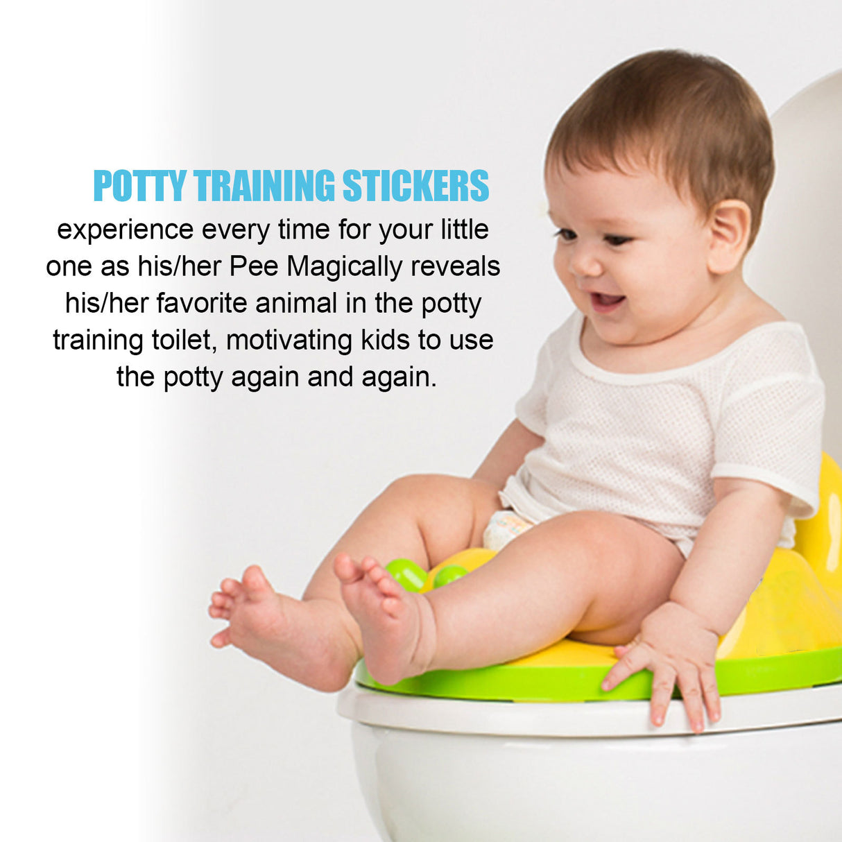 Potty Training Stickers Children's Potty Pee Training Cartoon Personality Paper Assisted Reward Stickers - V.I.P Digital Presence