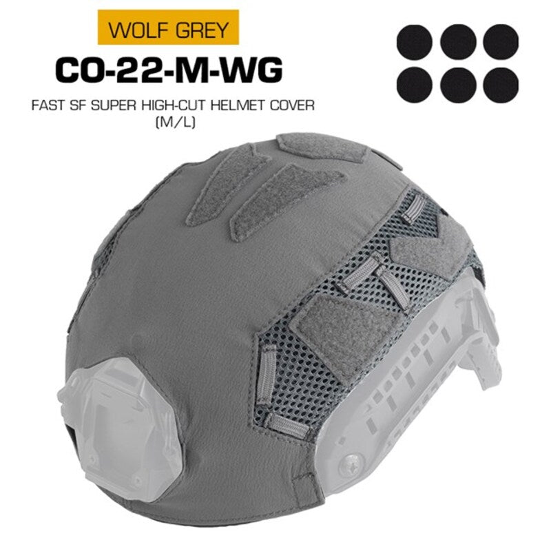 FAST SF Ultra-high Cut Camouflage Helmet Cover (Medium Size, M) - V.I.P Digital Presence