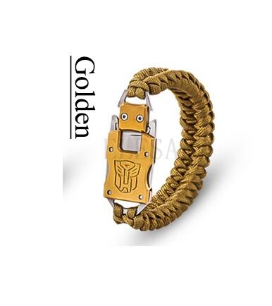 Outdoor Survival Multi Functional EDC Tactical 7 Core Umbrella Rope Bracelet