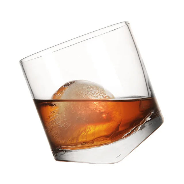 Whiskey glass Tower Of Pisa Inclined Bottom Wine Rock Glass For Bar NMD Brandy Snifer Chivas Whisky Drinking Cup Verre a Vin - V.I.P Digital Presence