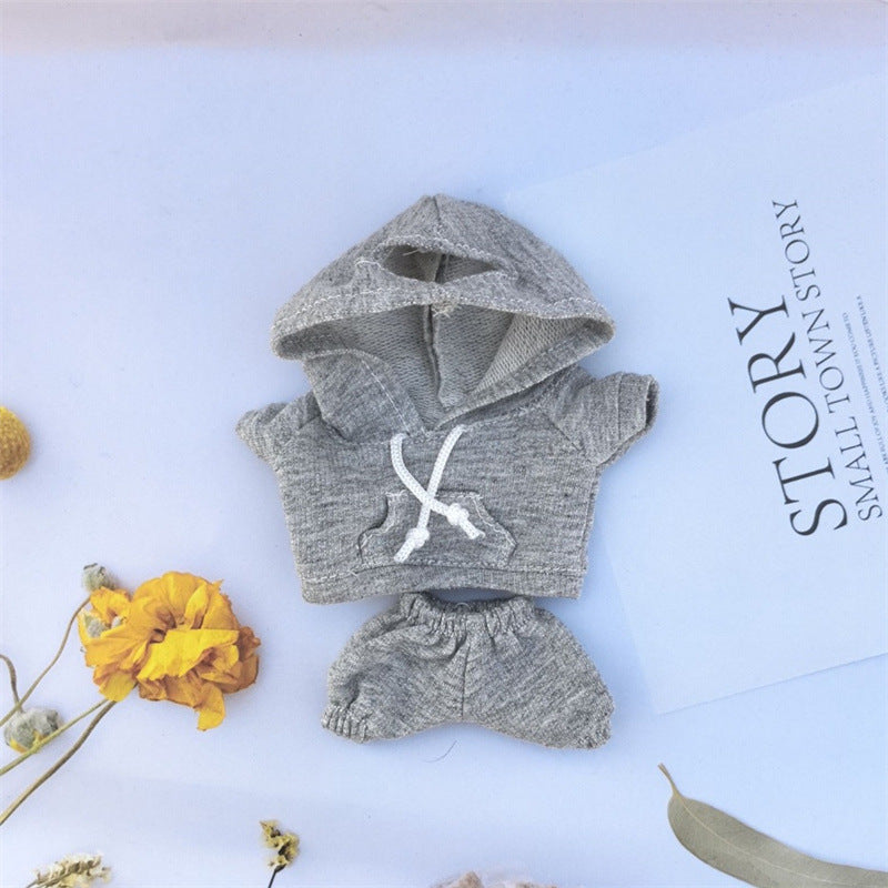 17cm Vinyl Macaron Plush Keychain Pulling Cloth Pendant Labubu Doll for Hoodie Pants Set - V.I.P Digital Presence